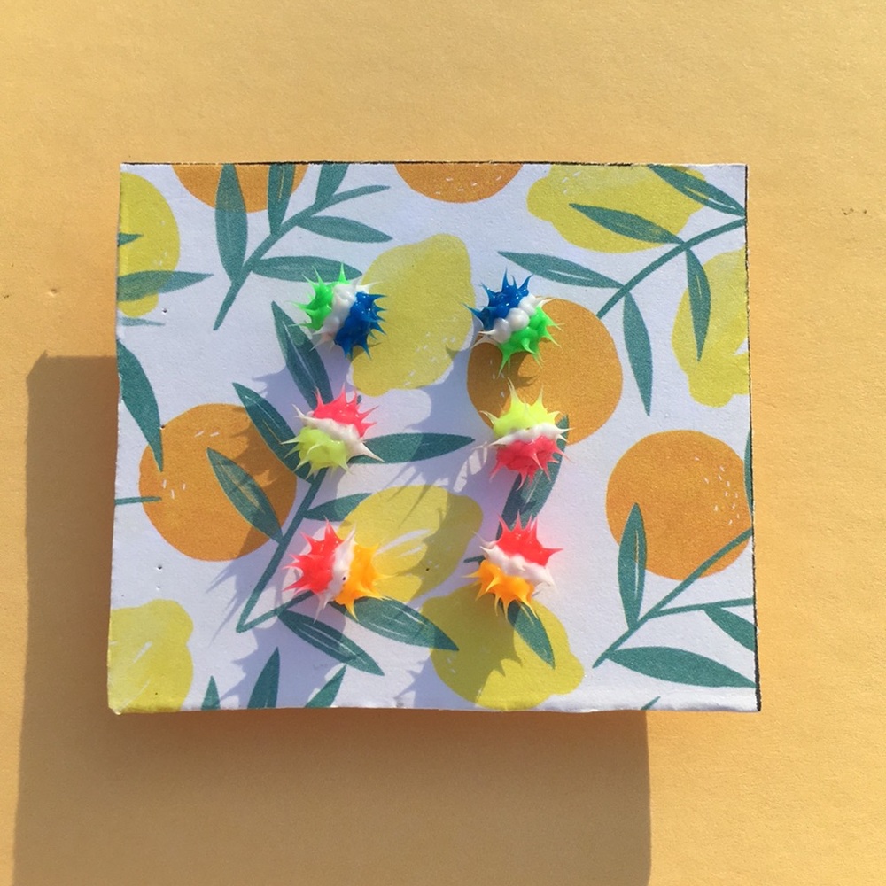 3 Pairs Fun Earrings